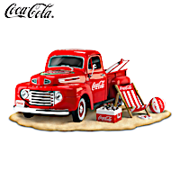 COCA-COLA "Refreshing Fun In The Sun" Ford Truck Sculpture