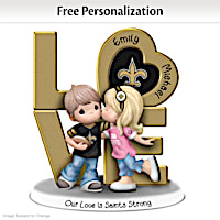 Our Love Is Saints Strong Personalized Figurine