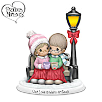 Precious Moments Our Love Is Warm & Cozy Porcelain Figurine