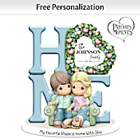 My Favorite Place Is Home With You Personalized Figurine