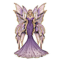 Sara Biddle "Serenity Of The Amethyst" Fairy Figurine