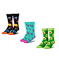 Toe-tally Cool Socks 3-Pair Set