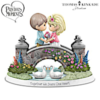 Precious Moments Thomas Kinkade Art-Inspired Couple Figurine