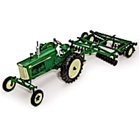 Deluxe Edition Oliver 880 Diecast Tractor And Implements Set