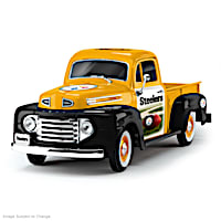 1:18-Scale Steelers 1948 Ford Pickup Truck Sculpture