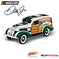 1:18-Scale Dale Jr. 1937 Studebaker Woody Wagon Sculpture