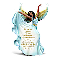 Keith Mallett "Lift Ev'ry Voice And Sing" Angel Figurine