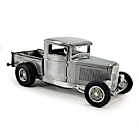 Hammered Steel 1932 Ford Pickup Diecast Truck