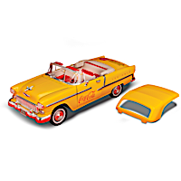 1:18-Scale COCA-COLA 1955 Bel Air Diecast Car With Display