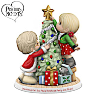 Granddaughter, You Make Christmas Merry And Bright Figurine
