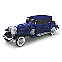 1930 Duesenberg J 1:24-Scale Sculpture With A Showroom Paint