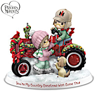 Precious Moments Farmall Christmas Porcelain Figurine