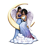 Sister, I Love You To The Moon And Back Figurine