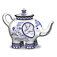 "Steeped In Romance" Elephant Teapot Figurine