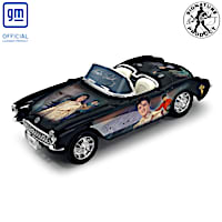 Elvis Presley 1957 Chevrolet Corvette With Archival Images