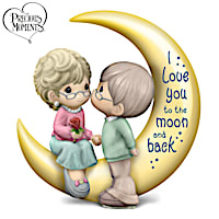 Precious Moments I Love You To The Moon And Back Figurine