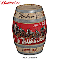 Budweiser, The King Of Beers Vintage-Style Barrel Coin Bank