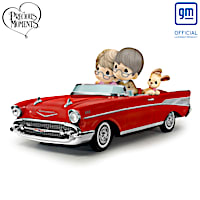 Romantic Precious Moments 1957 Chevy Bel Air Figurine