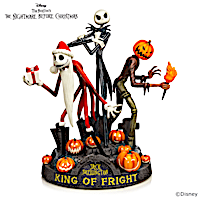 The Nightmare Before Christmas King Of Fright Sculpture