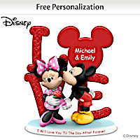 Disney I Will Love You Personalized Sculpture