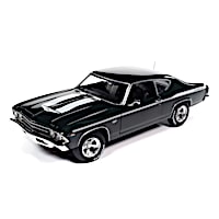 1:18-Scale 1969 Yenko Diecast Chevelle In Fathom Green