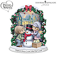 Precious Moments There's Snow Love Like Our Love Figurine
