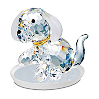 Paw-fect Crystal Friend By Preciosa Figurine