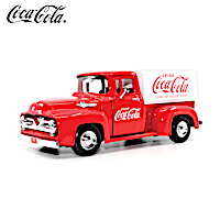 1:24-Scale 1955 Ford F-100 COCA-COLA Tarpaulin Diecast Truck