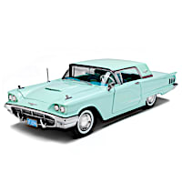 1:18-Scale 1960 Ford Thunderbird Hardtop Diecast Car Featuring An