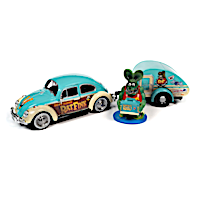 1:24-Scale Rat Fink 1966 VW Beetle Diecast Car Set