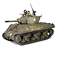 1:32-Scale WWII Cobra King Diecast U.S. Sherman Tank