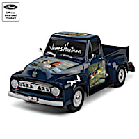 1:43-Scale James Hautman "Autumn's Arrival" Truck Sculpture