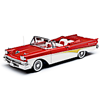 1:18-Scale 1958 Ford Fairlane 500 Sunliner Diecast Car