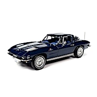 1:18-Scale 1963 Chevrolet Corvette Sting Ray Diecast Car