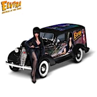 Elvira's Deadly Ride Sculpture