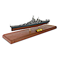 USS Missouri (BB-63) Diecast Battleship With Removeable Base