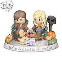 Precious Moments Porcelain Halloween Sweethearts Figurine
