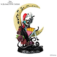Disney Jack Skellington And Sally True Love Moon Figurine