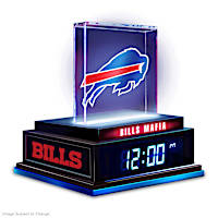 Buffalo Bills Clock Sculpture