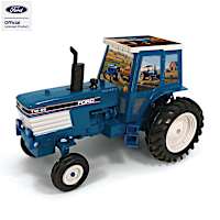 1:16-Scale Ford TW-25 Tractor Sculpture With Farm Art