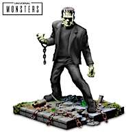 Frankenstein Glow-In-The-Dark Masterpiece Sculpture