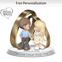 Our Love Forever Rings True Personalized Figurine