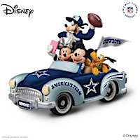 Dallas Cowboys Disney Mickey & Friends Car Figurine