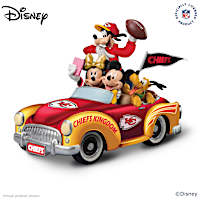 Disney Cruisin' To Victory Kansas City Chiefs Figurine