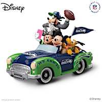 Seattle Seahawks Disney Mickey & Friends Car Figurine