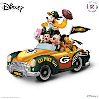 Green Bay Packers Disney Mickey & Friends Car Figurine