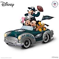 Disney Cruisin' To Victory Philadelphia Eagles Figurine