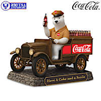 COCA-COLA 140th Anniversary Delivery Truck Sculpture