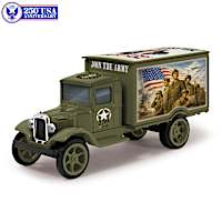 U.S. Army 250th Anniversary 1931 Hawkeye Truck Sculpture