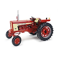 International 504 With Rear Wheel Weights Diecast Tractor